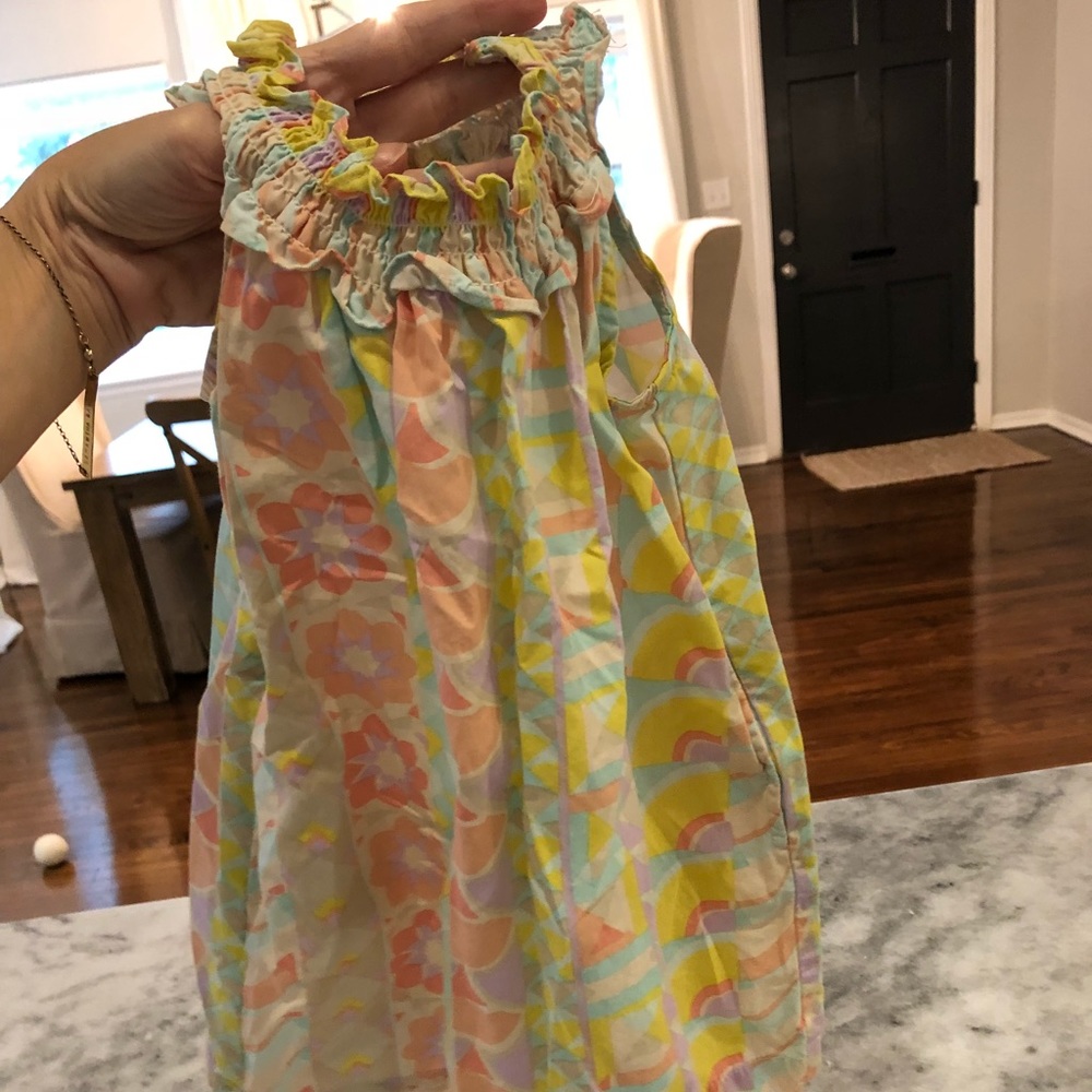 Toddler Girl Tea Collection Patterned Dress